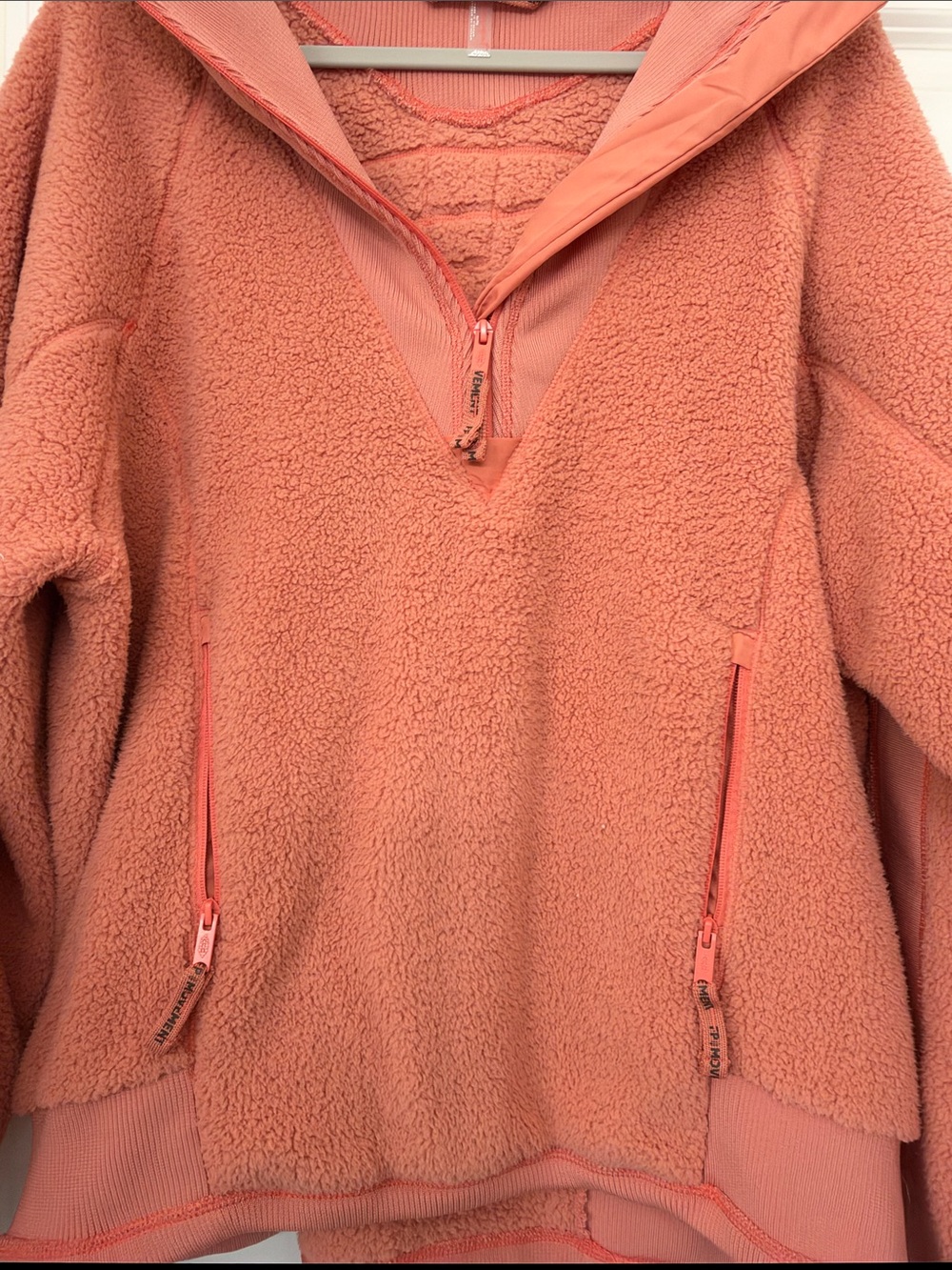 Free People Ready Set Rib Fleece Pullover - Picture 3 of 6